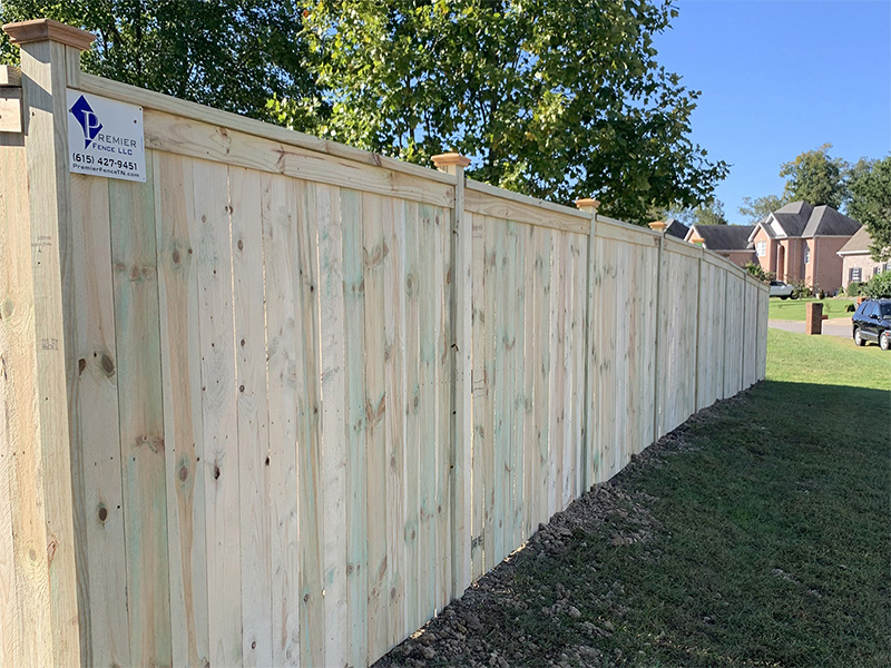 Residential privacy fence Middle Tennessee