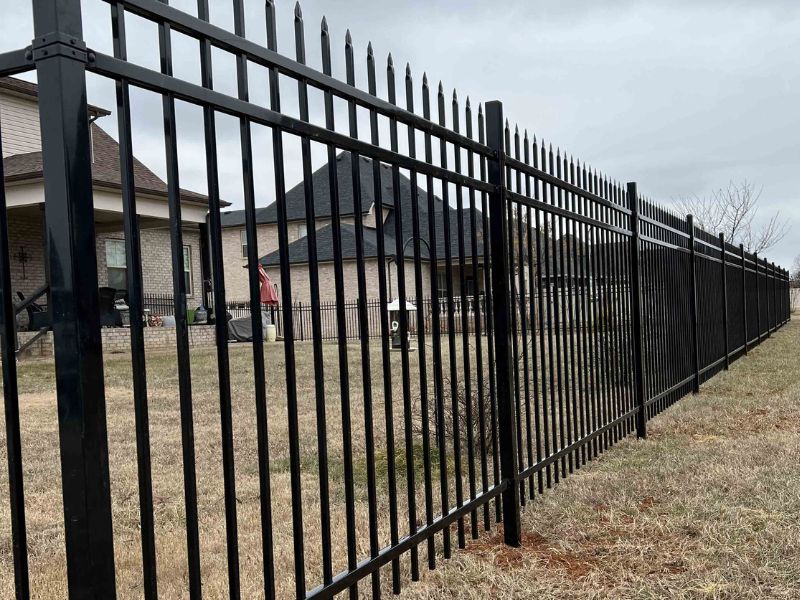 ornamental steel fence Tullahoma Tennessee